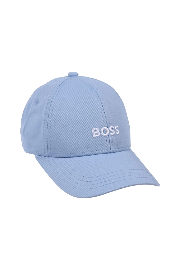 Hugo Boss Mens Zed Baseball Cap Open Blue - One Size